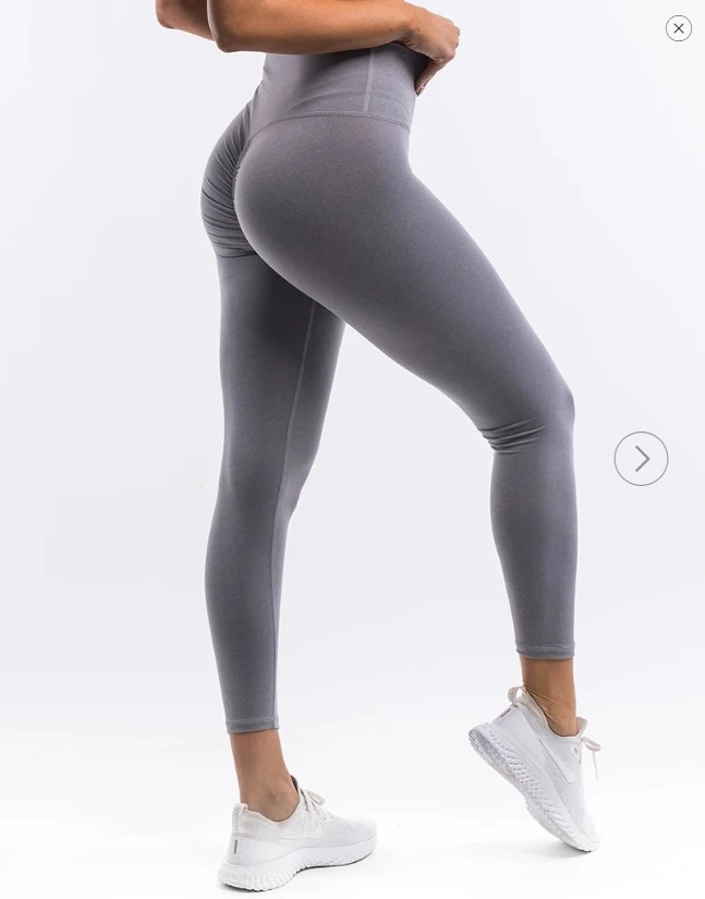 Custom Nylon Compression Workout Clothing Highwaist Fitness Pants Gym Leggings Tight
