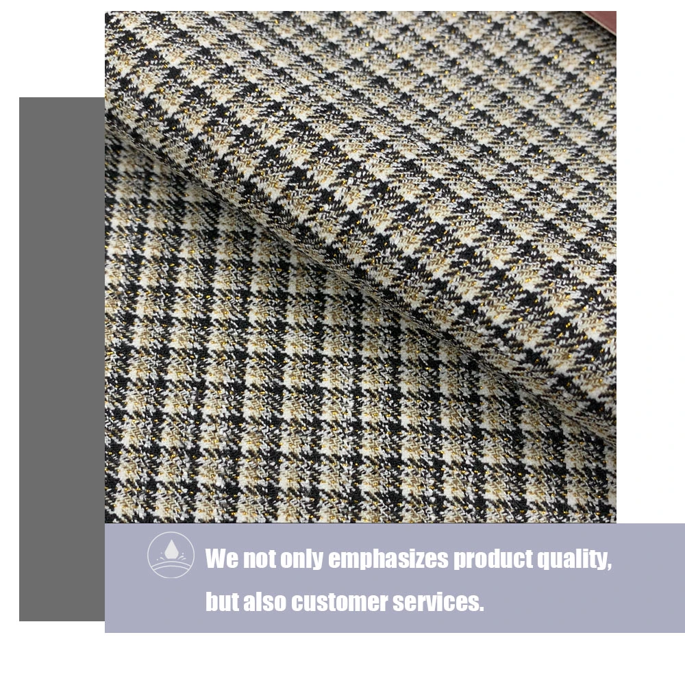 Tr Fabric Jacquard Elastane Strip Fabric Polyester Rayon Spandex Suit Fabric Tr Fabric