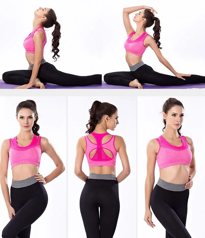 Women's Clothes Sport Bra Tops Yoga Top Seamless Gym Clothing Fitness Yoga Wear