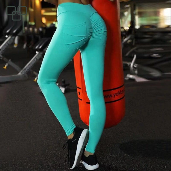 New Best Selling Active Wear with Pockets Women Scrunch Workout Leggings