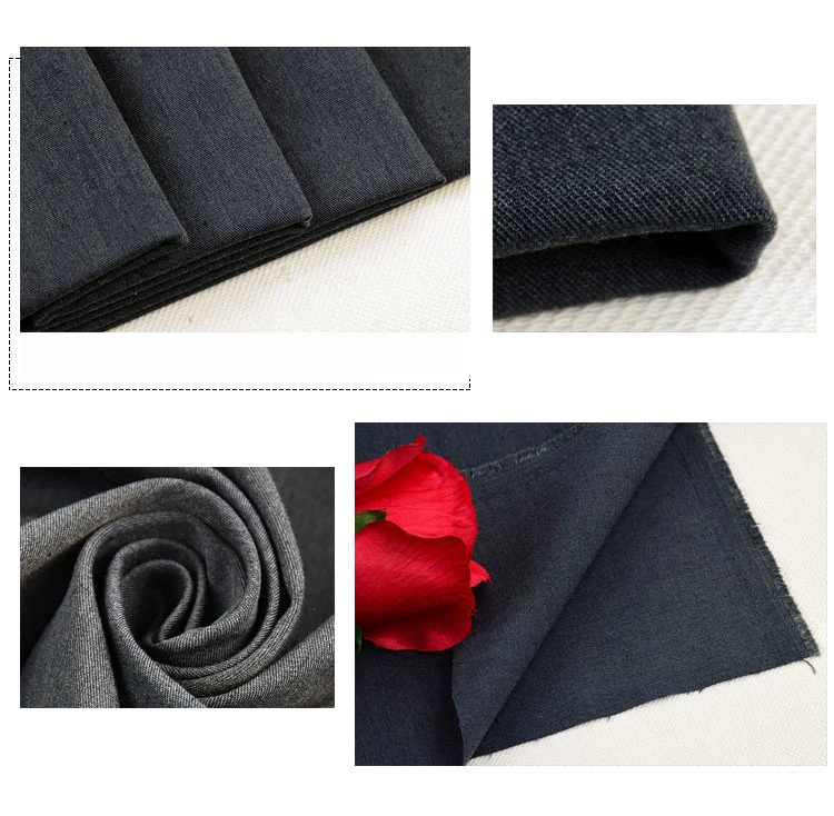 Polyester Cotton 4 Way Stretch Fabric Twill Fabric for Suit Casual Trousers T/C Fabric