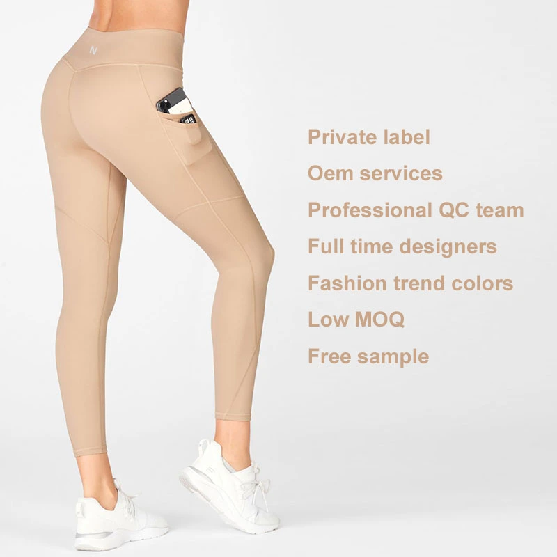 Fashionable Plus Size Yoga Women Tights Designed Nylon Jogger Clothes Sports Pants Fitness Compression Tights Woman Leggings