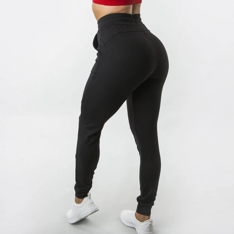 Custom Ladies Sweat Pants Oversize Running Cargo Jogger Pants Women Black Sports Joggers Sweatpants for Women