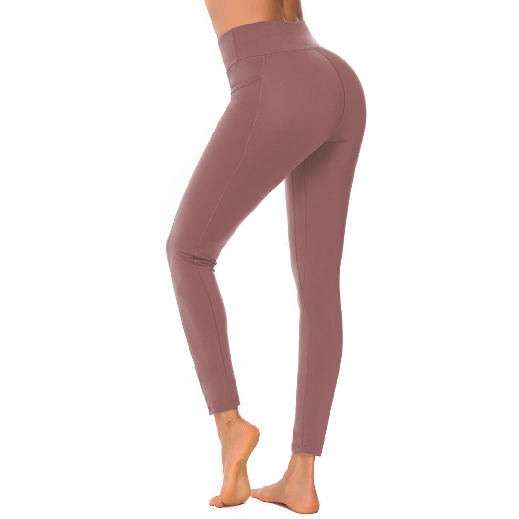 Pocket Sport Leggings Yoga Pants Women High Waist Push up Leggings Sport Fitness Clothing