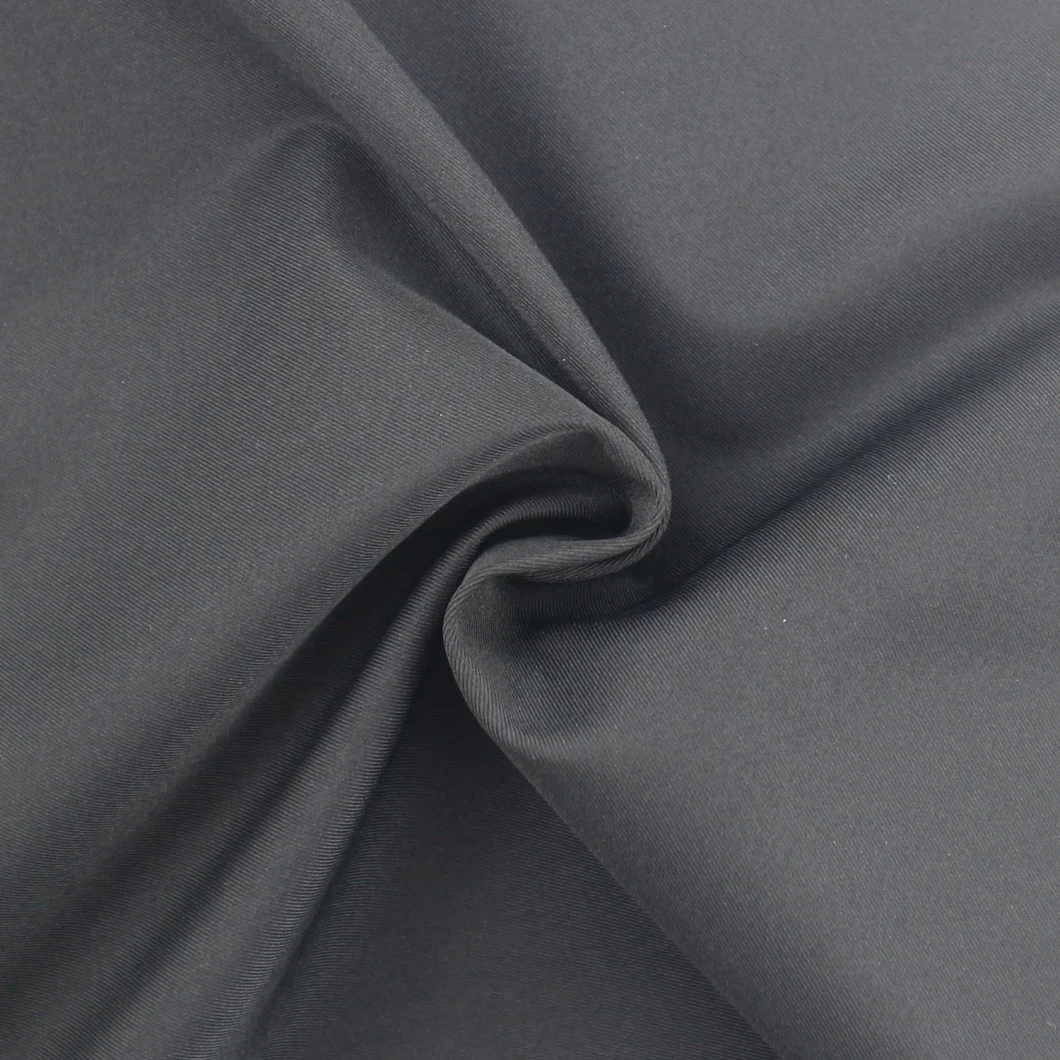 80%Polyester 20%PU Coating Twill 4 Way Stretch Fabric Breathable P/D Fabric Jacket Fabric