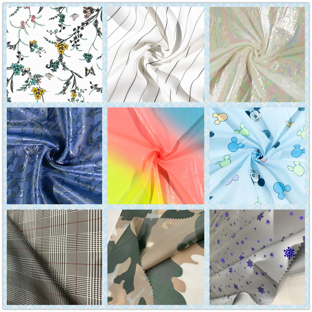 2020 New Products Recycled Polyester Stretchy Jacquard Fabrics