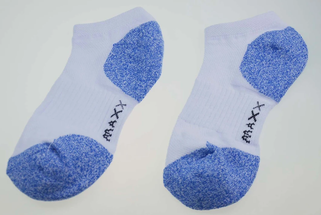 Adult Cotton Elastane Melange Colors Jacquard Short Sport Socks