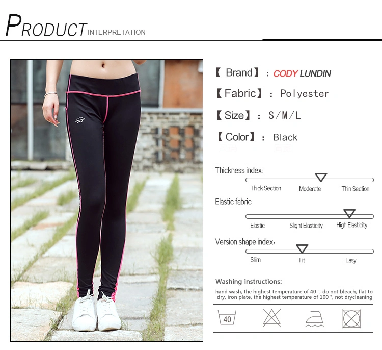 Cody Lundin New Custom Logo High Quality High Elastic Running Fitness Seamless Yoga Pants