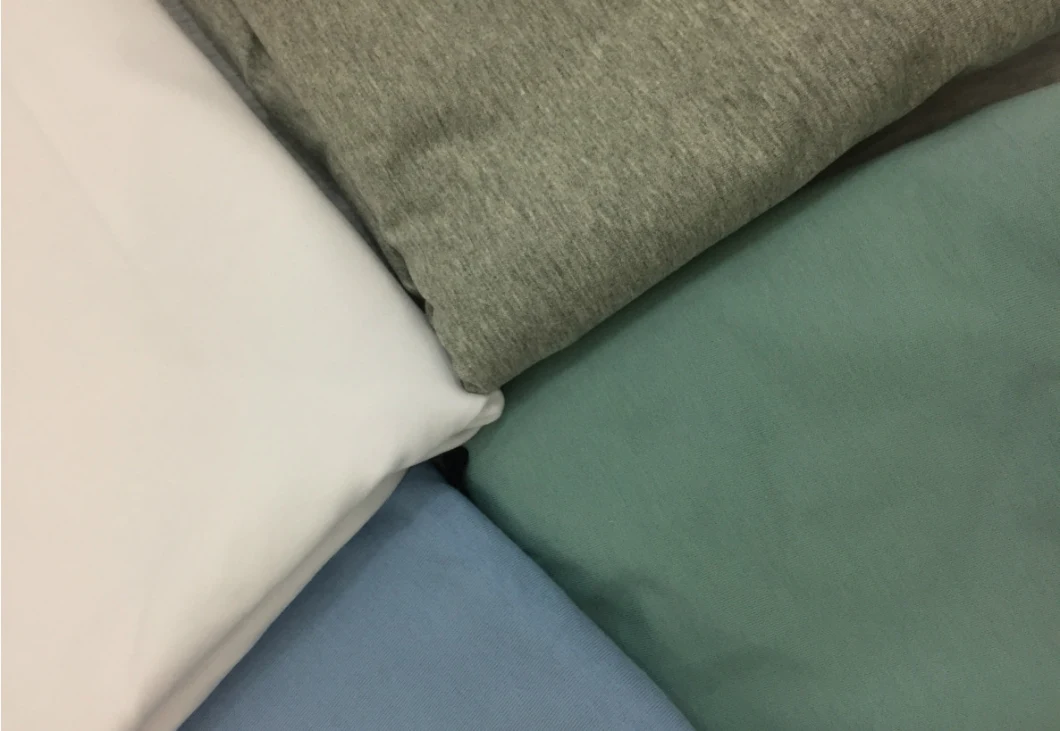 Manufacturers Selling Cotton Spandex Terry Fabric Polyester-Cotton Spandex Spandex Elastic Sportswear Fabric Wholesale