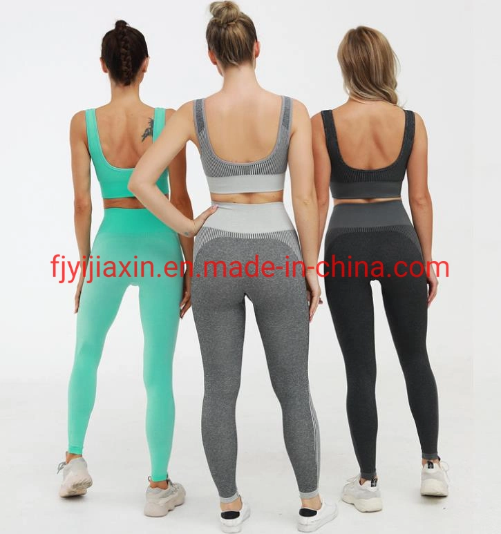 Sports Fitness Suit Seamless Leggings Sports Bra Yoga Set Sportswear