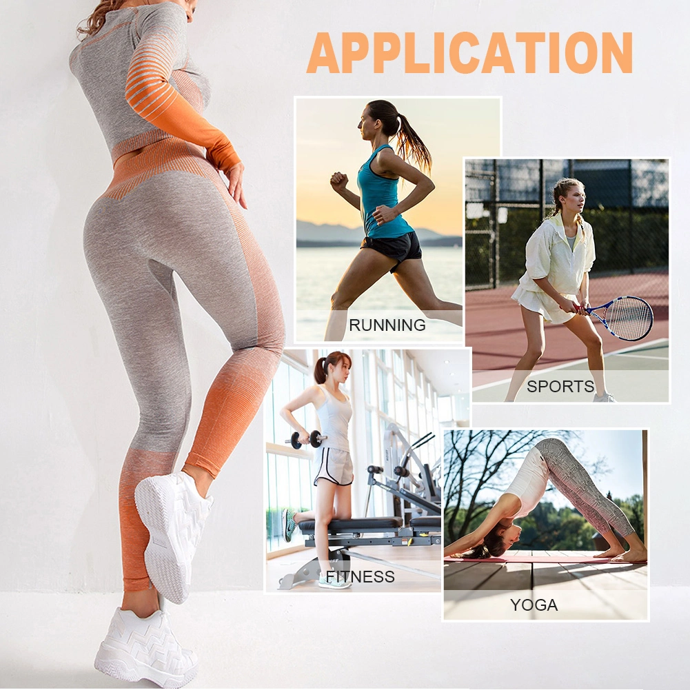 Yoga Sports Suit Gym Seamless Yoga Wear Sets Sports Workout Clothing Wears Gym Workout Sets Yoga Seamless Leggings Pants Top