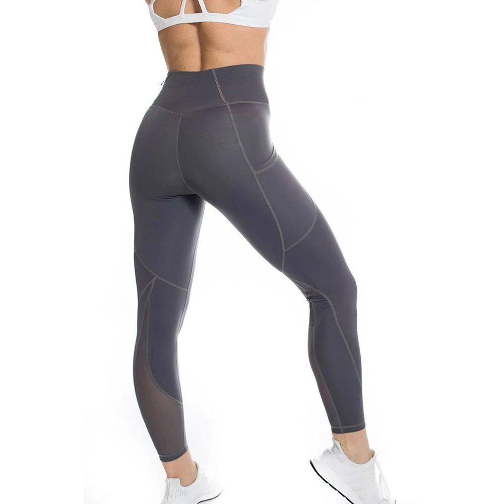 Wholesale Custom High Waisted Custom Yoga Fitness Pants Women Gym Leggings with Pockets