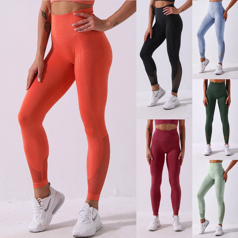 Gym Seamless Leggings Can Be Customized Logo Yoga Clothes Set