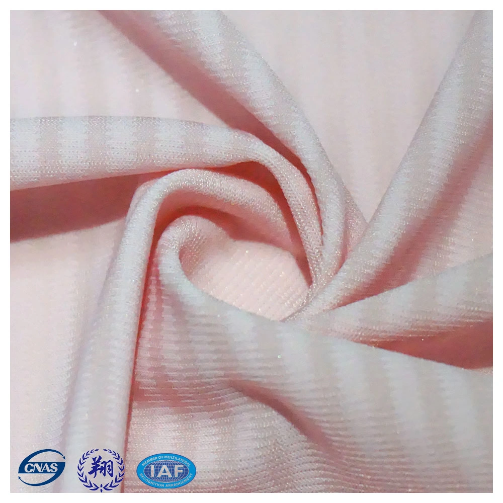 New Design Custom Polyamide Elastane Nylon Spandex Jacquard Underwear Fabric