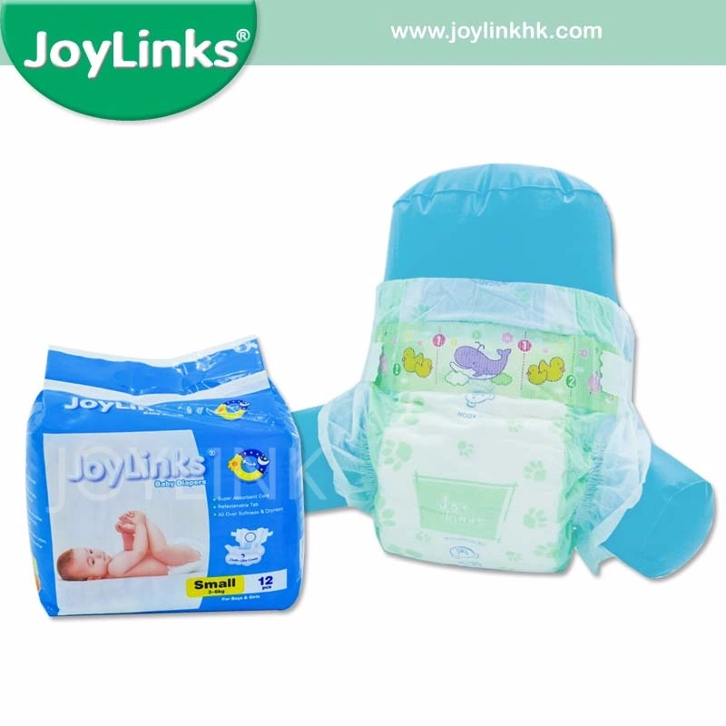 Disposable Baby Diapers Soft Backsheet and Stretchy Waistband Diaper OEM