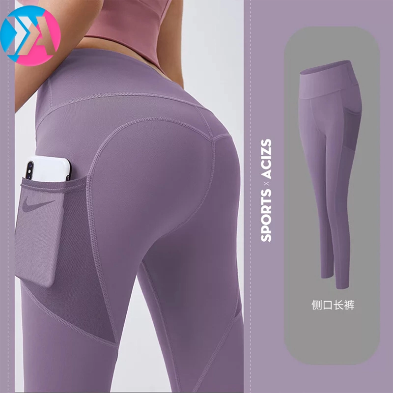 OEM Factory Clothing Seamless Breathable Fitness Workout Leggings Pants Women Yoga