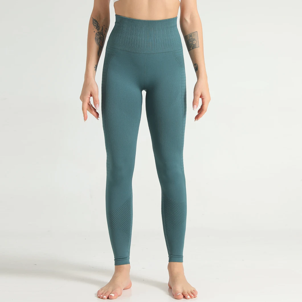 Seamless Legging Yoga Pants for Women Sports Clothing Solid High Waist Fitness Yoga Leggings