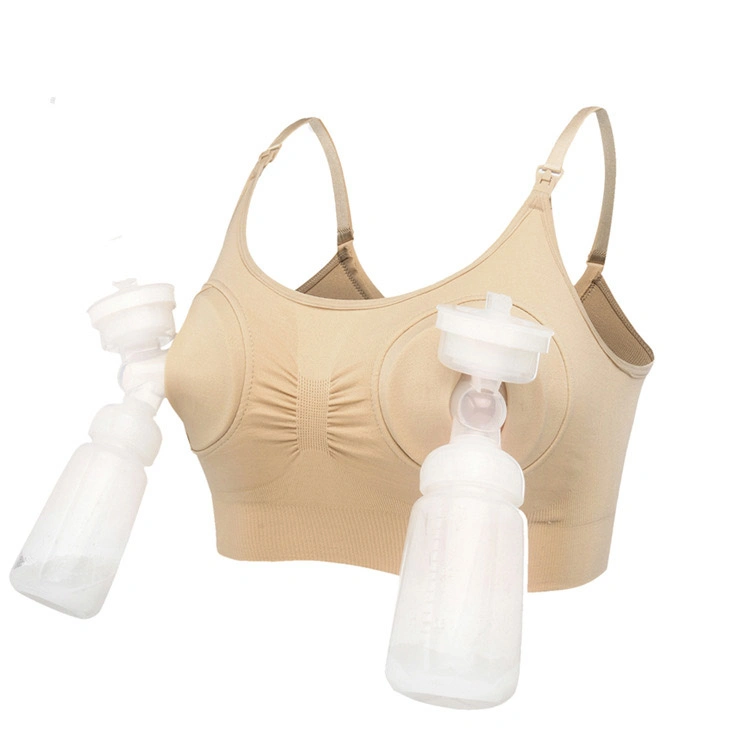Comfortable Seamless Bra Baby Breastfeeding Nursing Cover Pregnancy Bra