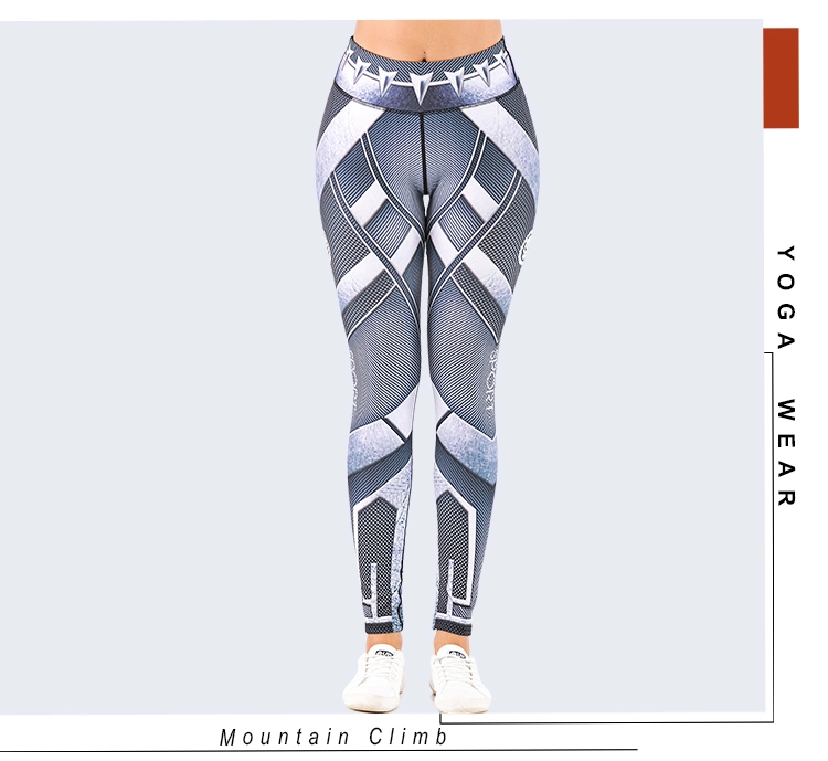 Cody Lundin Fashion Custom Design Women Yoga Pants with Lycra Fabric