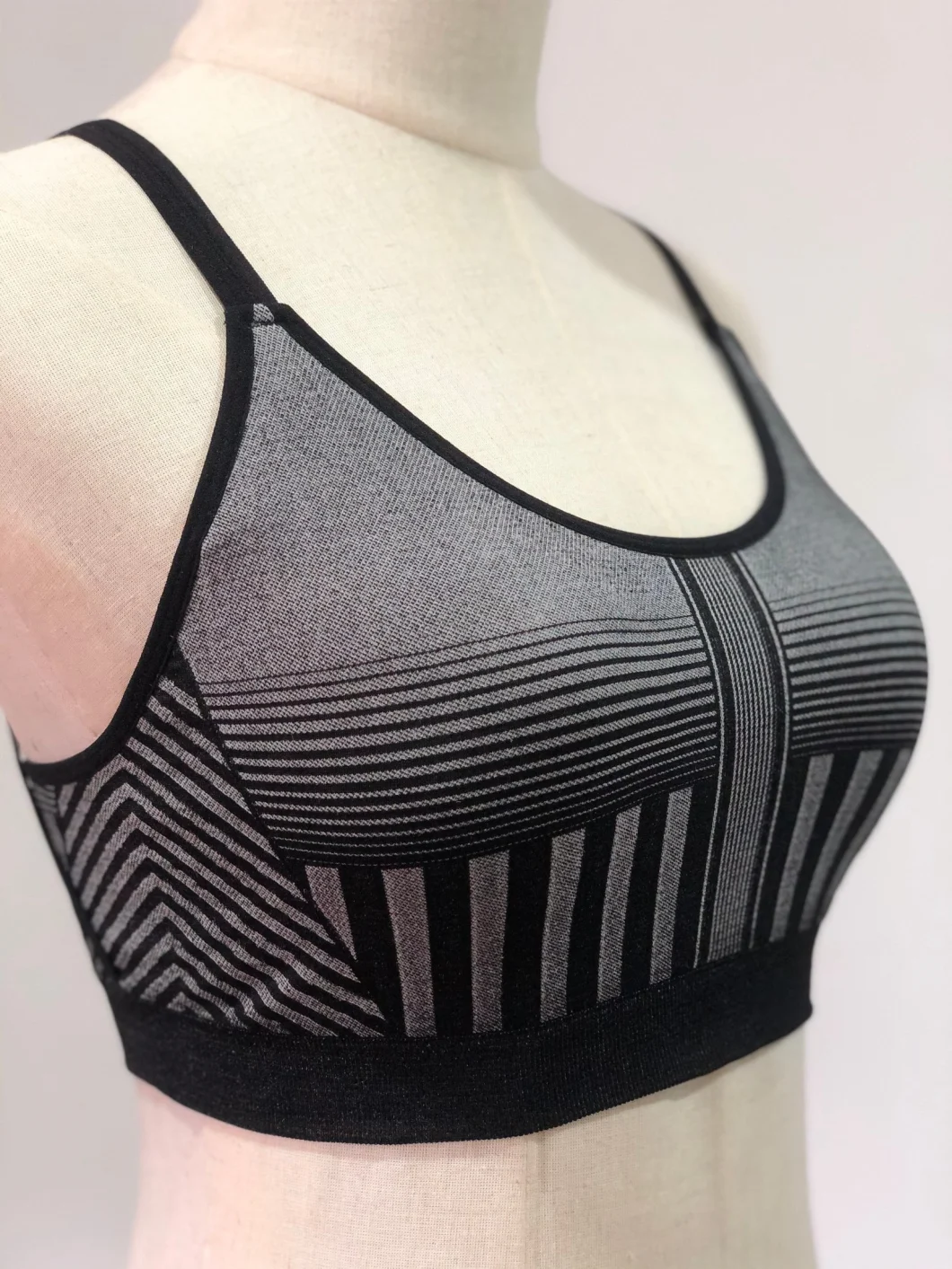 Ladies Girls Back Pocket Yoga Bra Tops Women Sports Bra