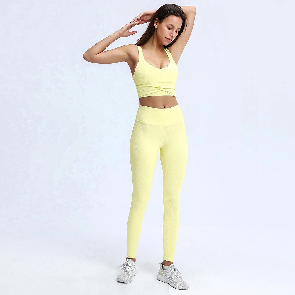 Seamless Women Yoga Set Sports Suits Gym Clothing Fitness Leggings Sportswear