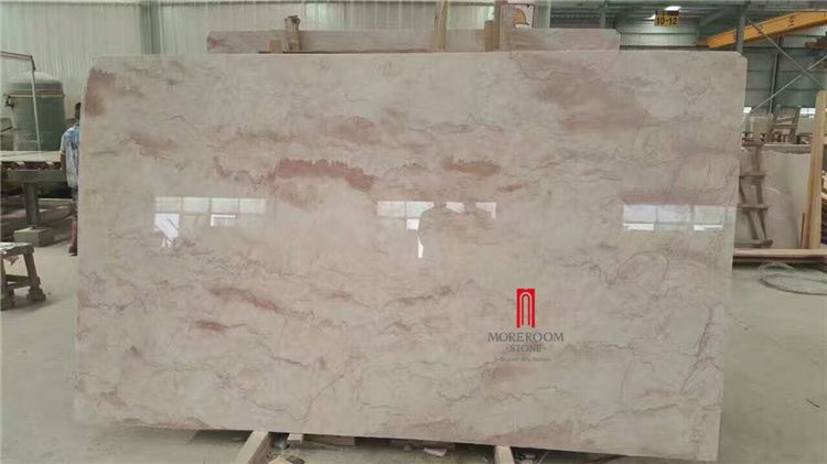 Turkey Quarry Tea Rose Marble Floor Marble Slab Natural Stone Pink