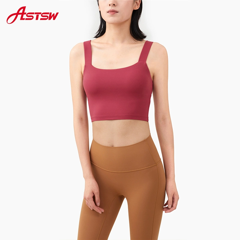High Quality Stretchy Women Sports Bra Sweat Releasing Fitness Clothing