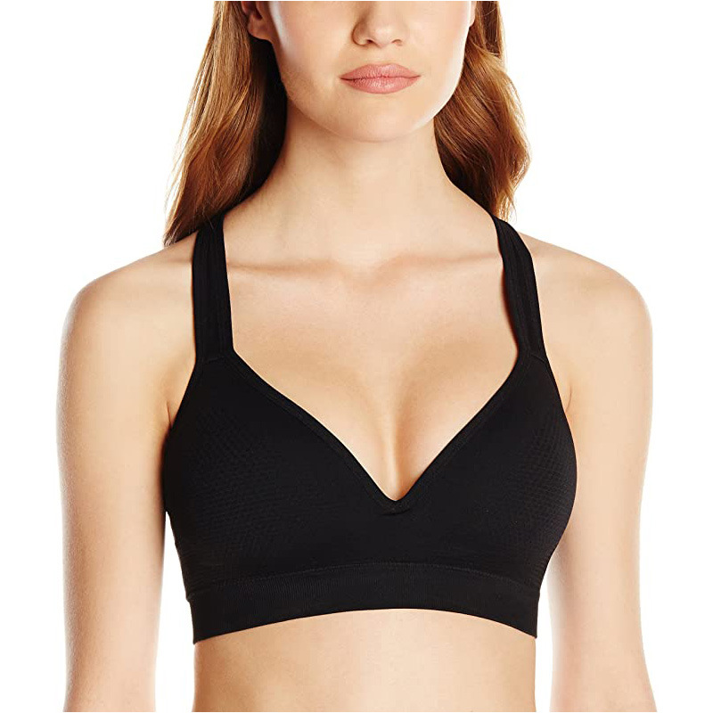 Hot Sale New Fashion Women's Molded Cup Seamless Sport Bra