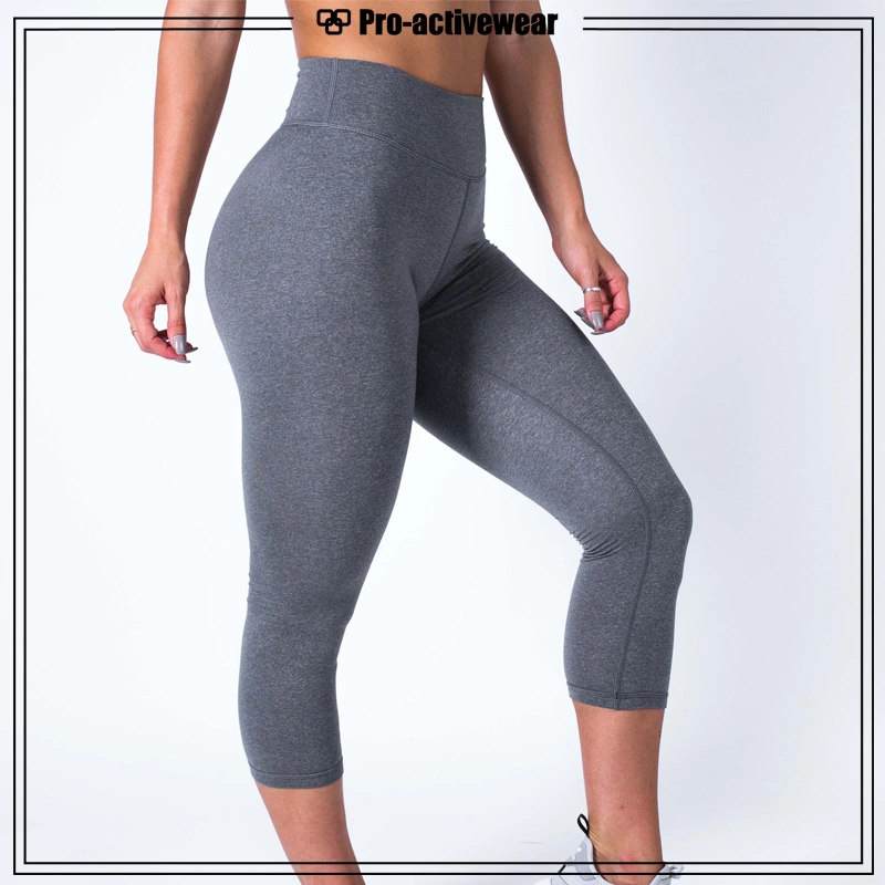 Best Seller Popular Women Customized Grey Workout Leggings