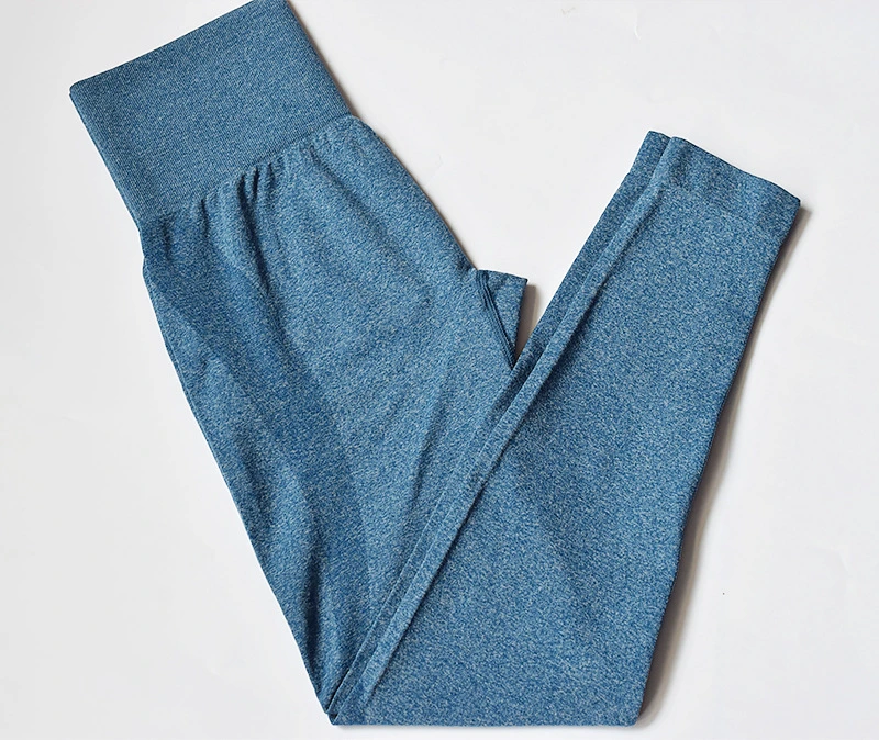Wholesale Customized Fitness Clothing Nylon Spandex Seamless Yoga Pants Leggings