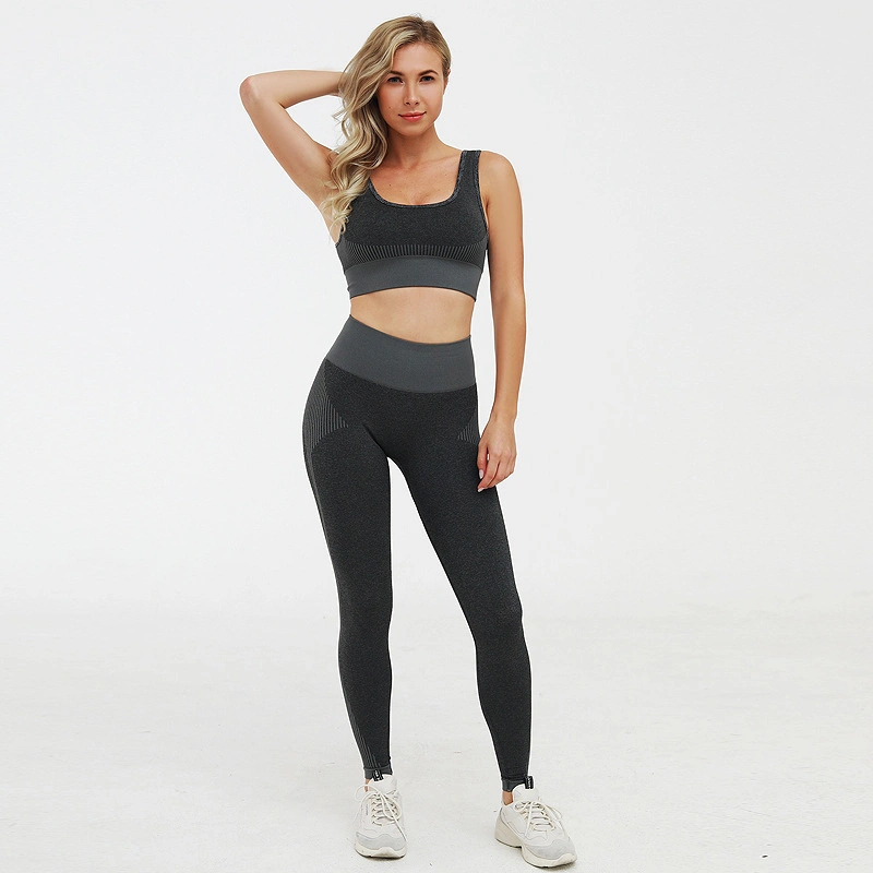 Woman Yoga Wear Set Seamless Gym Activewear Sports Clothing