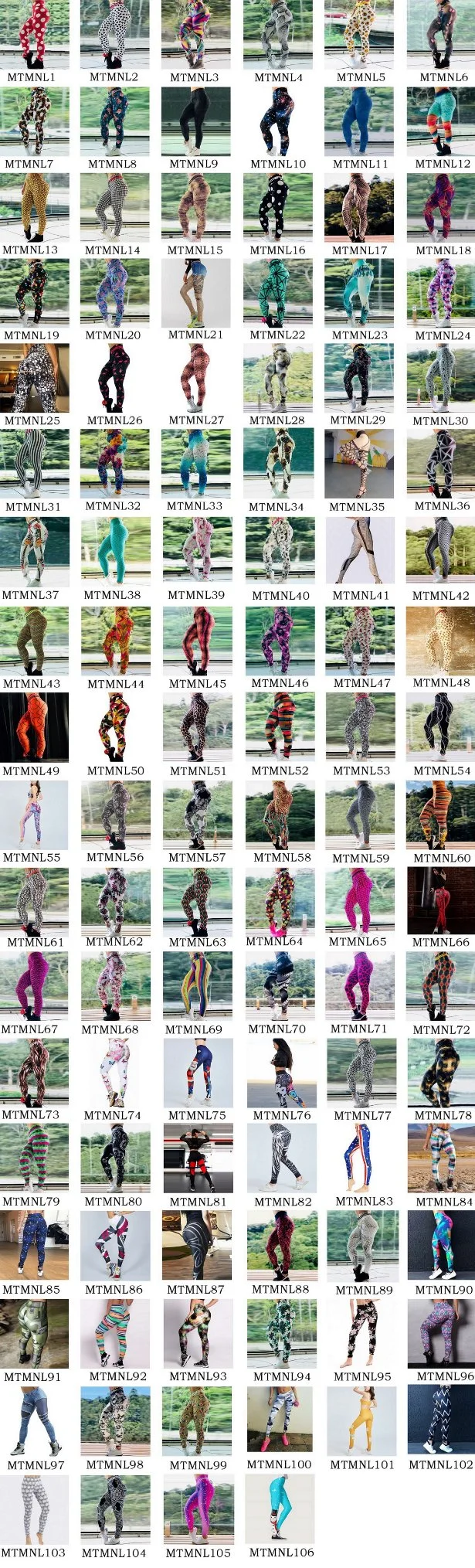 Sea Water Volcano Print Hip Lifting High Waist Yoga Pants Fitness Clothes Bottoming Exercise Pants Leggins