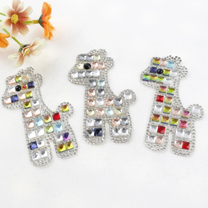 Hot Melt Hotfix Rhinestone Badge for Clothing Bags Shoes and Accessories