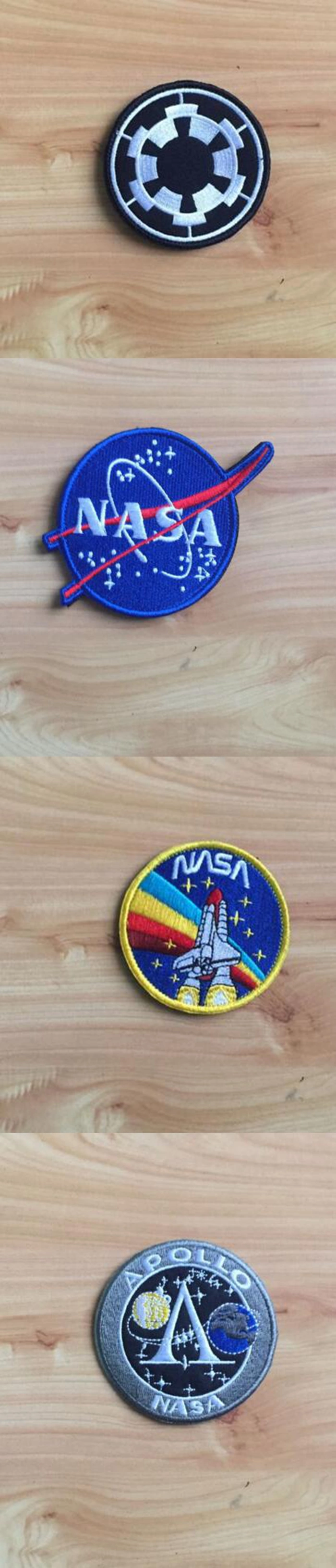 Nasa Decorative Embroidery Patches for Clothing, Hats and Backpacks