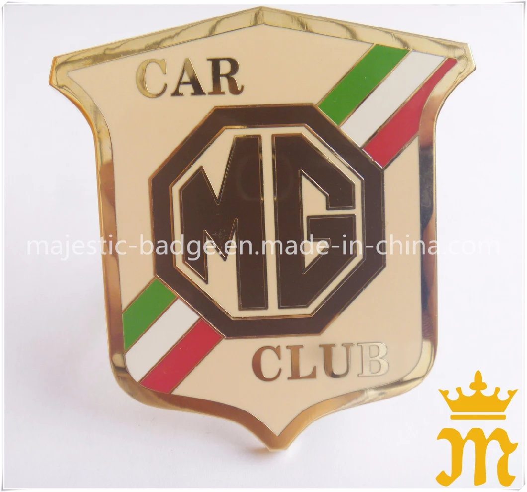 Hard Enamel Badge Gold Plating Badge Custom Car Badge Good Quality Badge