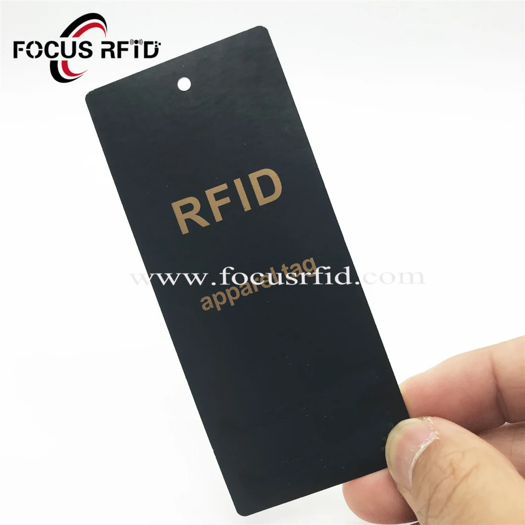 OEM UHF RFID Clothing Garment Hang Tag for Clothing Tracking
