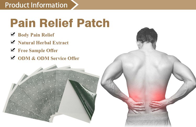 7X10cm Non-Woven Fabric Medical Plaster Muscle Pain Relief Patches