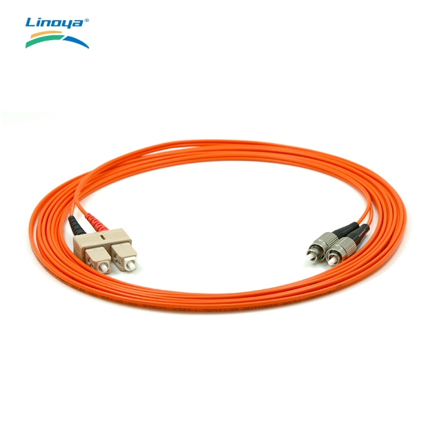 Fabric Patch Cord Cable with Fiber Jumper
