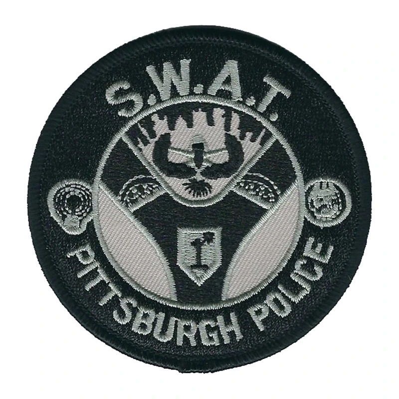Supply Kind of Embroidered S. W. a. T. Emblems Security Badges Jacket Patches