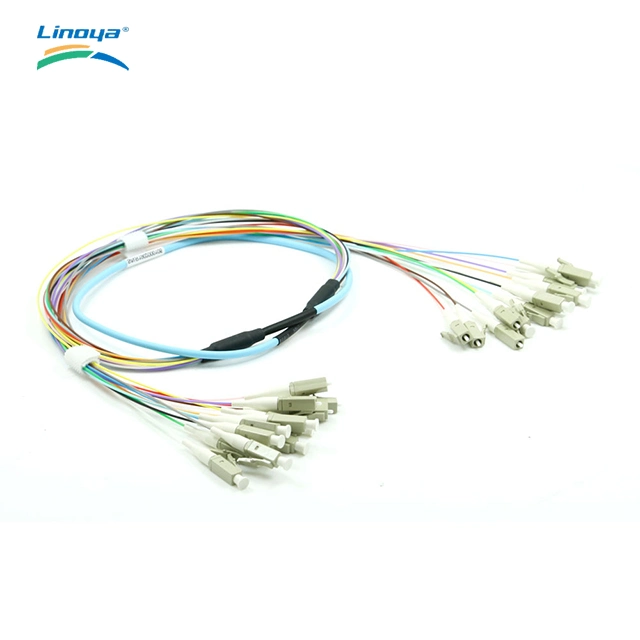 Fabric Patch Cord Cable with Fiber Jumper