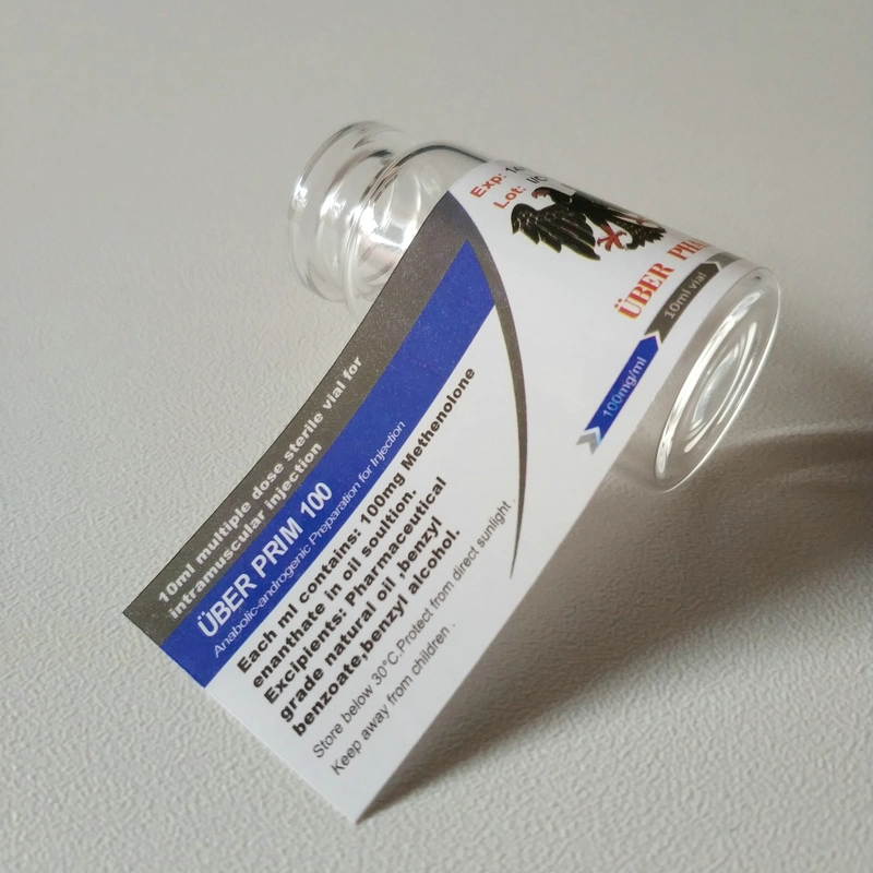 Custom Hologram 10ml Pharmaceutical Vial Label Maker Sticker