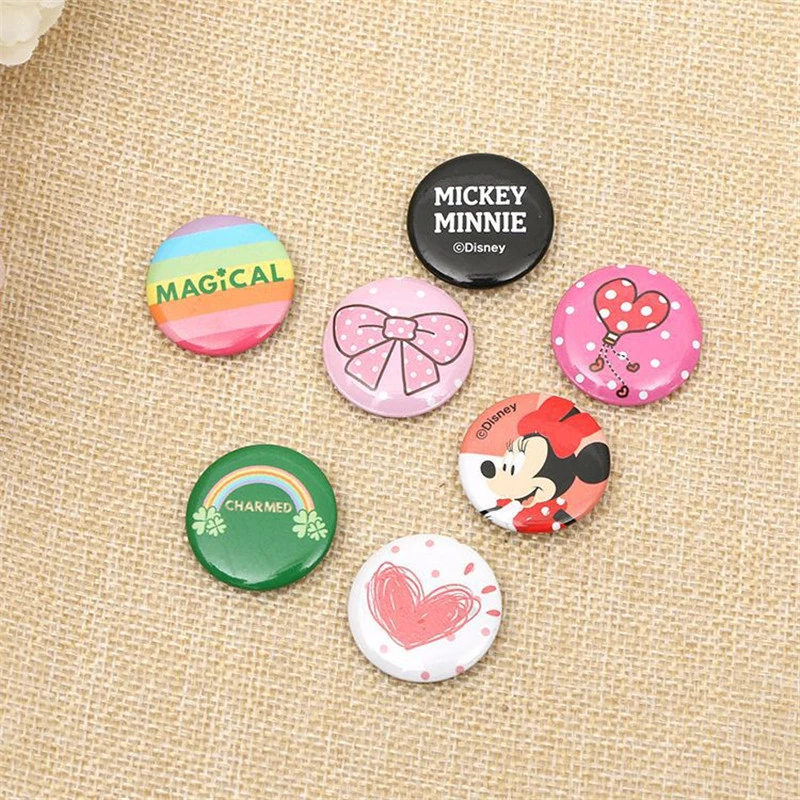Creative Badge Custom Printed Round Button Pinback Badge with Safe Pin