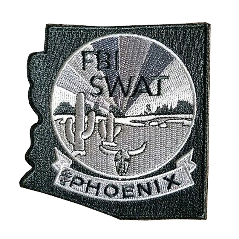 Supply Kind of Embroidered S. W. a. T. Emblems Security Badges Jacket Patches