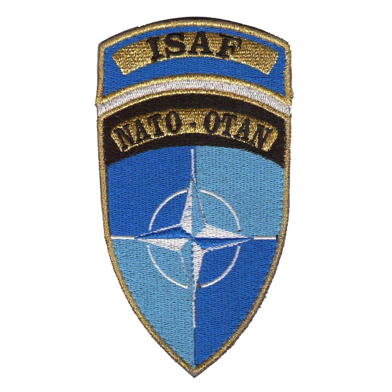 North Atlantic Treaty Organization Iron on Patches Nato Badges