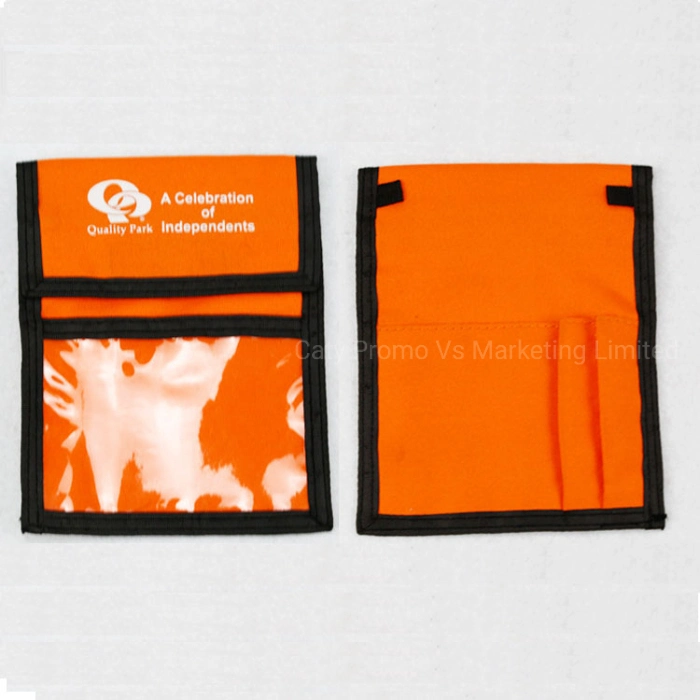 Office Student Exhibition Neck Wallet Polyester Fabric ID Badge Holder