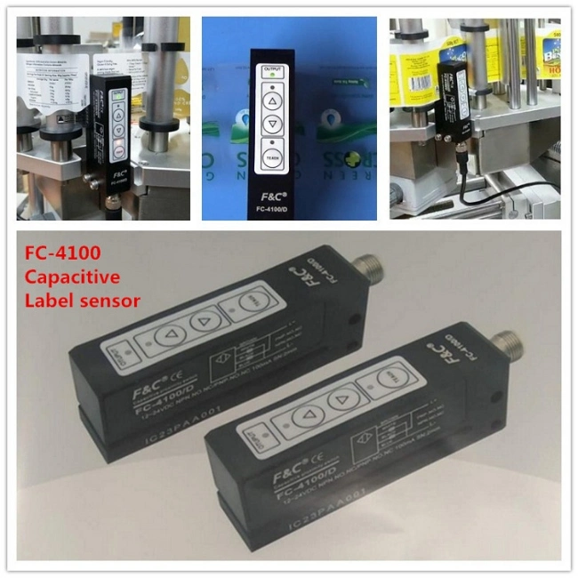Common Label and Transparent Label Detecting FC-4100 Capacitive Label Sensor for label Printing