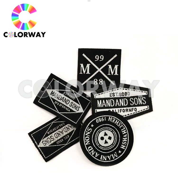 Factory Provided Custom Logo Embroidery Woven Label