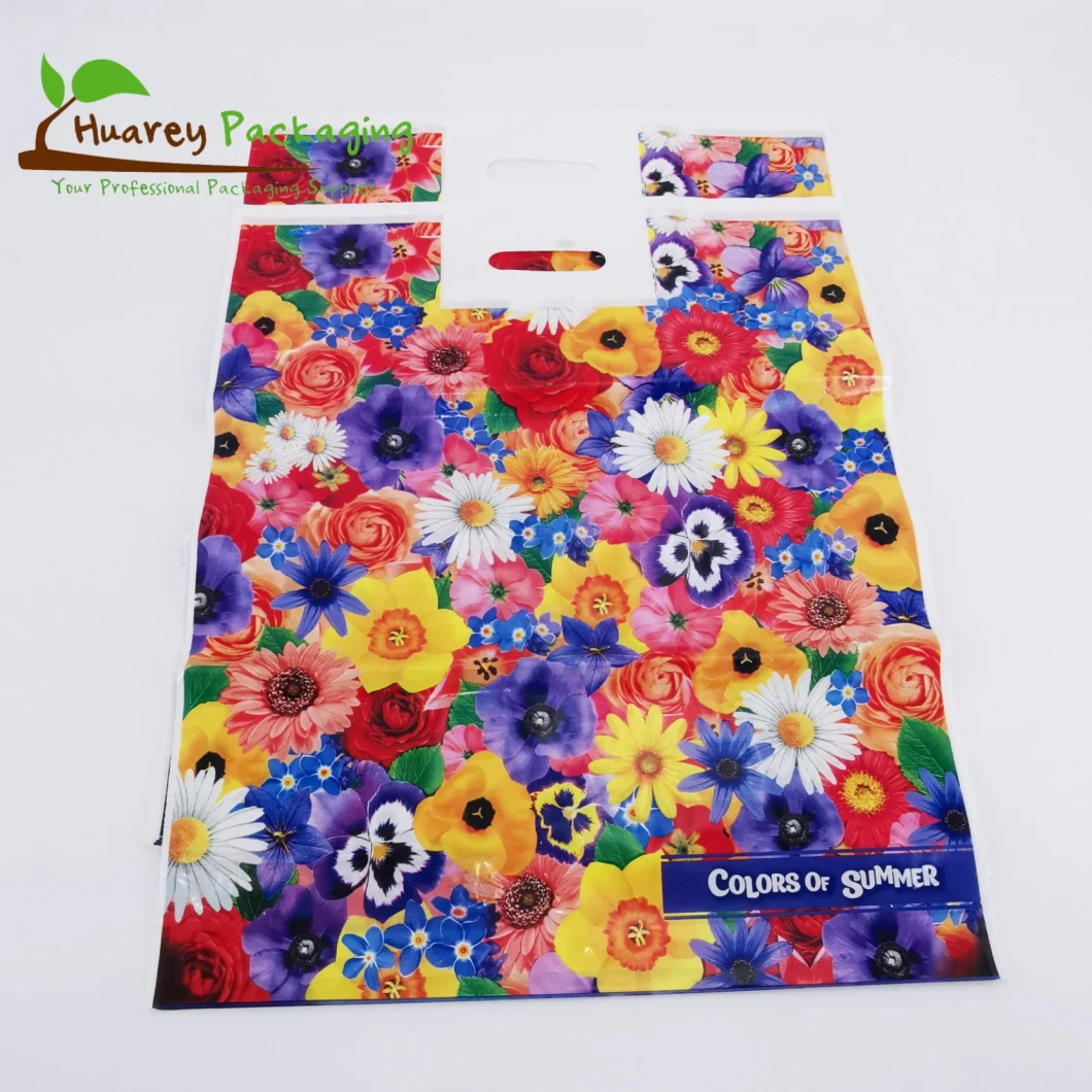Die Cut Handle Bags Patch Handle Bags for Clothes Packing