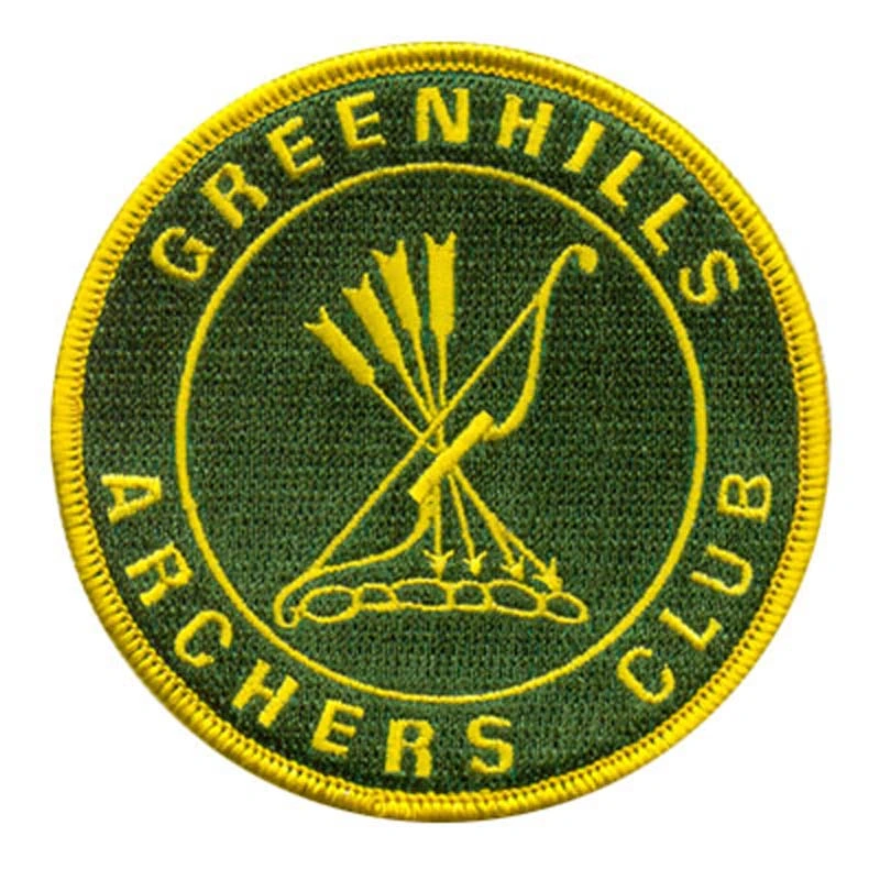 Custom Archery and Fencing Bowling Pins and Ball Iron on Embroidered Applique Patch