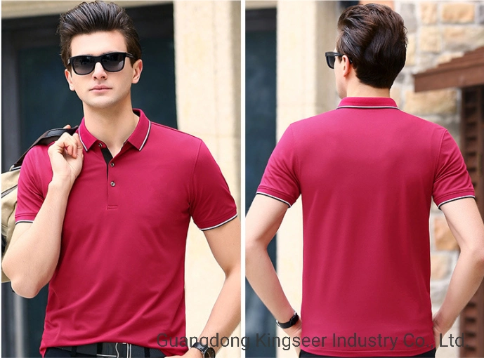 Private Label Customized Logo Golf Clothes Polo Shirts for Men